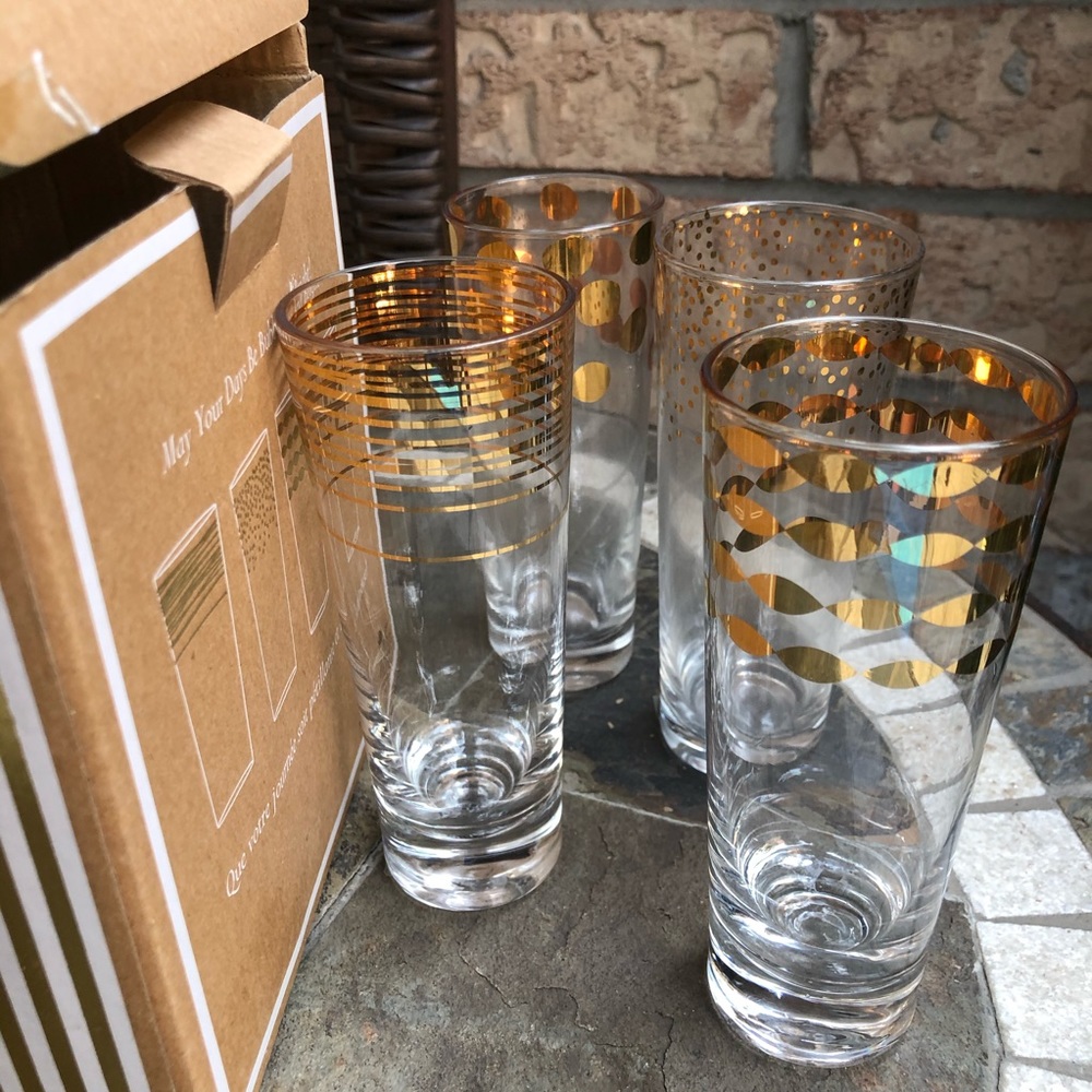 New Indigo/Chapters Celebration Champagne Glasses